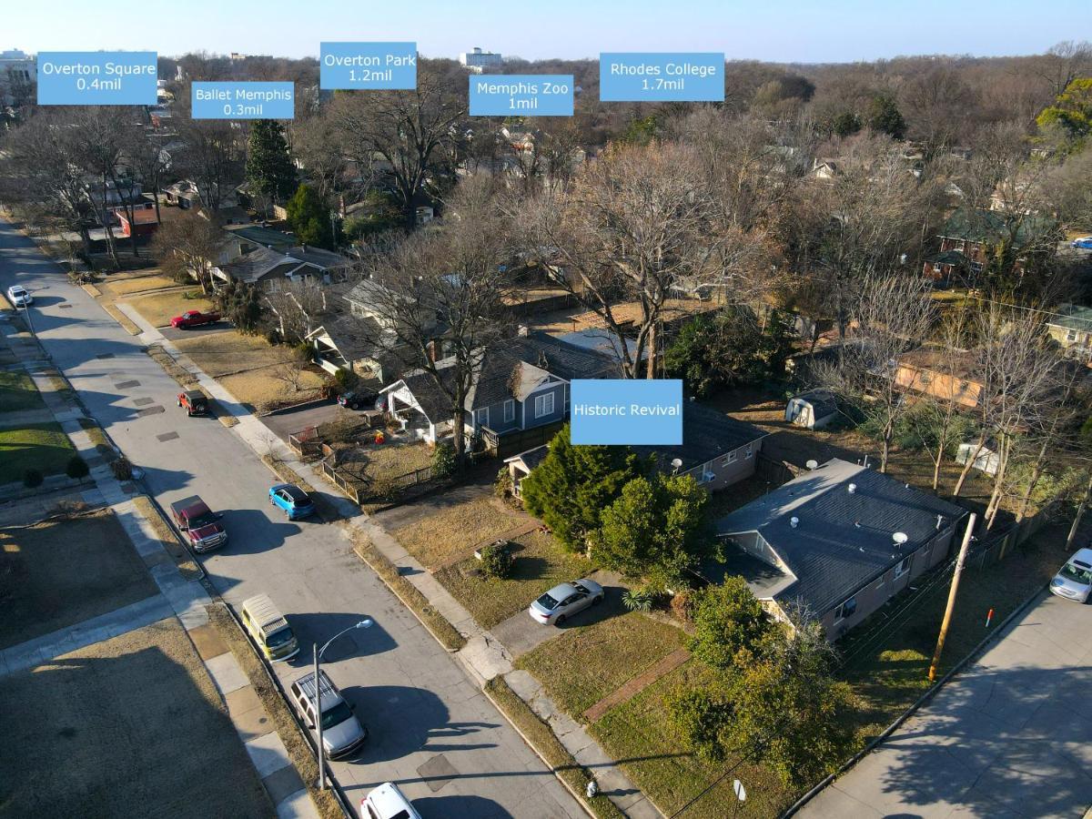 Historic Revival Midtown Memphis Duplex 64 Yes Pets Fast Wifi Free Parking Villa Екстериор снимка